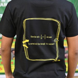 Round neck T-shirt<br>( Print-12 )