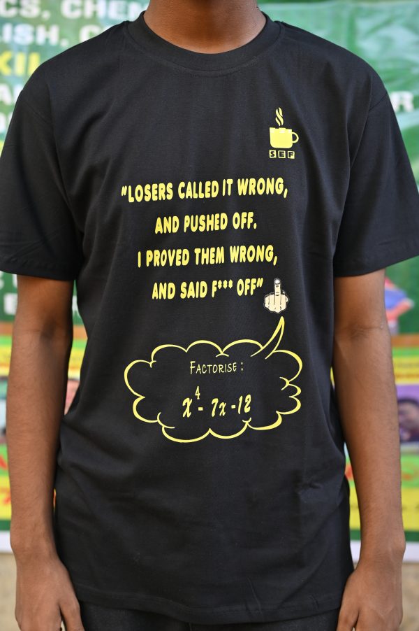 Round neck T-shirt ( Print-14 )