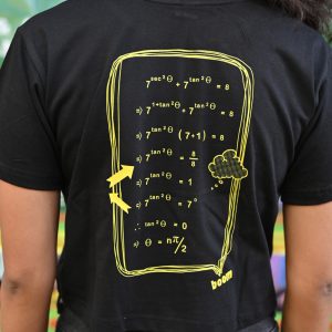 Crop Top T-shirt<br>( Print- 2 )